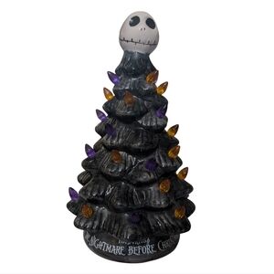 Nightmare Before Christmas Ceramic Halloween Tree